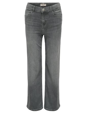 Kids Only Kogmadison Blush Wide Gd Dnm Noos - Grey - 122