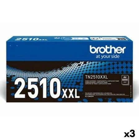 Toner Brother TN2510XXL Sort 3 Enheder PRINTER KARTON