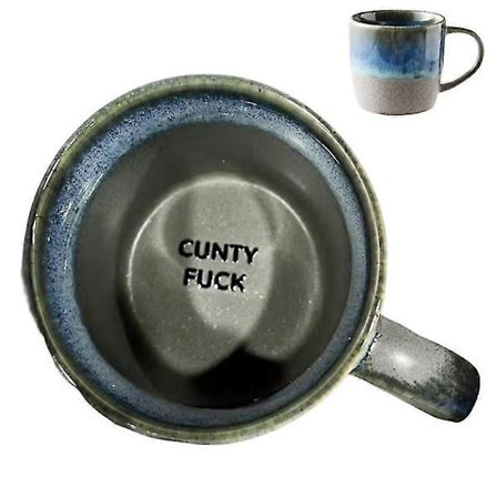 Krus Håndlavet Sjovt Keramisk Krus Unikt Krus Med En Overraskende Ord Krus Gag Gave Til Fester Og Specielle