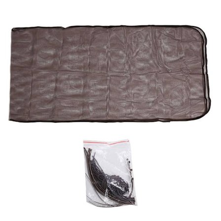 Fortykket husholdnings sikkerhedsnet til børn trappe balkon beskyttende robust anti-fald net 9,8ft (3m kaffe)