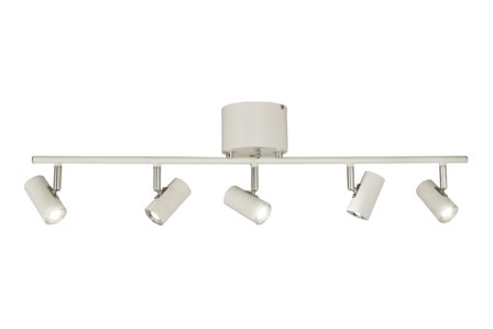 Aneta Lighting GUSTO 5-SPOT skinne, hvit, 5 x 5W LED