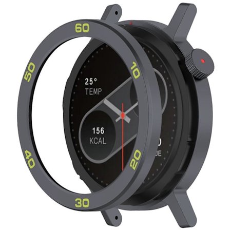 For Nothing CMF Watch Pro 2 Klokke Bezel med Skjermfilm Klokke Ramme Metall Ring Deksel (FMY)