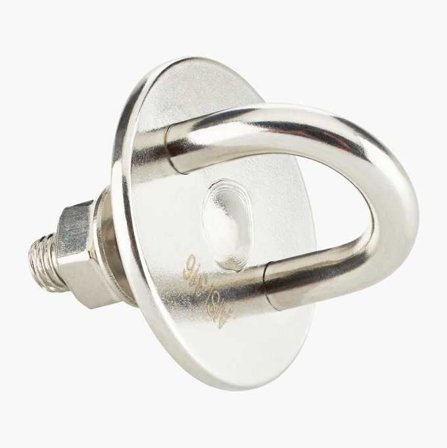 Surrningsfäste med bult rostfritt M8