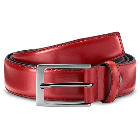 Ceinture en cuir rouge Homer pour hommes - pour Hommes - Salt & Hide
