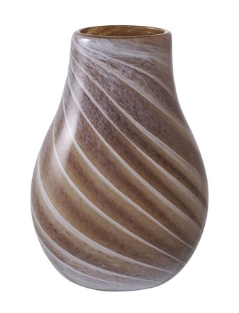 House Nordic Jora - Vase, Glass, Brown, Ø16X23 Cm - Brown - 23X16X16CM