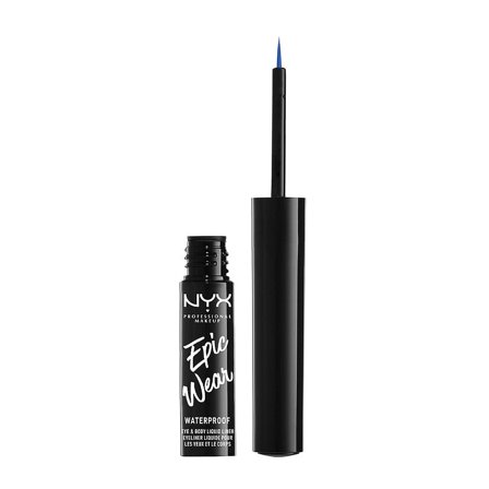 NYX PROFESSIONAL MAKEUP Epic Wear Semi Permanent Liquid Liner Sapphire, Makeup, Øjne, Eyeliner