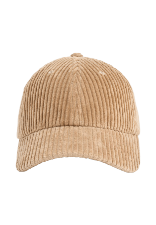 Upfront ALLAN Corduroy Cap Kepsar Herr Brun ONESIZE