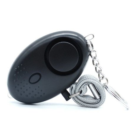 Akut Personligt Alarm Sikkerhedsalarm 130db LED Lommelygte Til IC