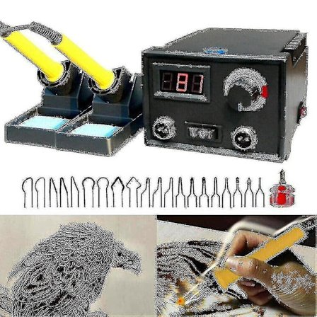 Belita Amy träbrännare justerbar temperatur digital display pyrografi dubbel penna brännare maskin Go