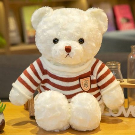 30 cm håndlavet bamse Plys legetøjsgaver Skiftetøj