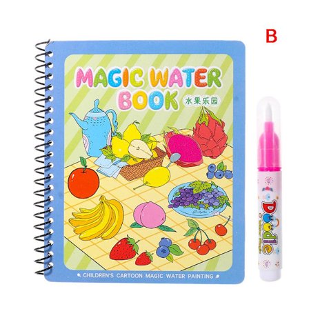 Magisk vanntegnebok Fargebok B B