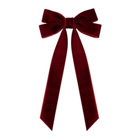 12 st Sammet Rosetter Återanvändbar Juldekoration Sammet Band Rosetter Vintage Enfärgad Sammet Rosetter för Julgran Krans DIY Hantverk Vinröd