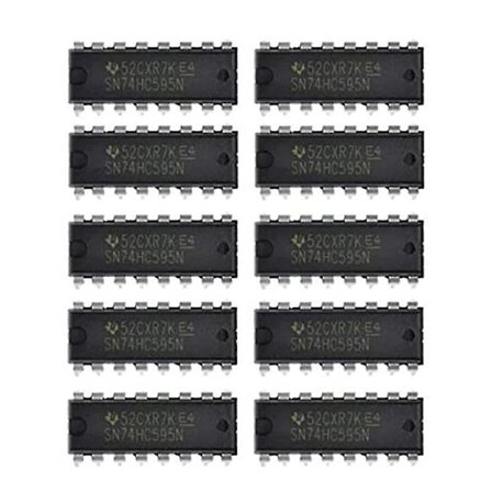 10 kpl Ic 74hc595 74hc595n Sn74hc595n Dip-16 logiikka-siirtorekisteri