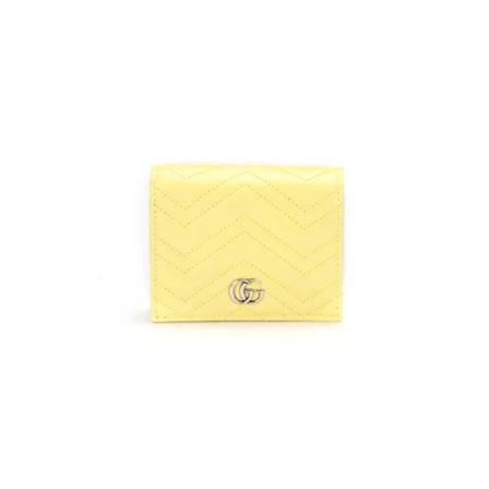 Gucci Vintage Pre-ownedLeatherwallets Gul, Dame Vintage Accessories, Størrelse: ONE Size