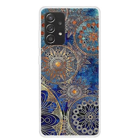 Kuvioitu joustava TPU-puhelinkotelo Samsung Galaxy A52 4G/5G/A52s 5G -puhelimelle