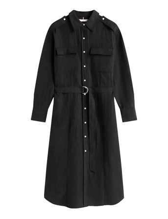 Tommy Hilfiger | Fluid Utility Midi Dress | R/44