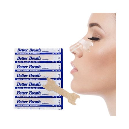 100 stk. Bedre Åndedræt Næsestrips