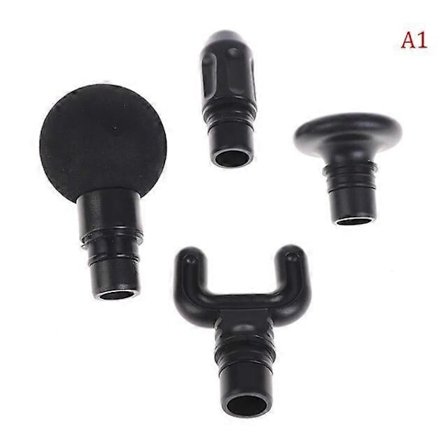 Universellt Fascia Gun Ersättningsmassagepistolhuvud Silikon Massagehuvud Set Hälsa Massagepistol Muskel Kropp Avslappning Fascia