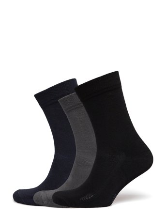Bamboo Dress Socks 3-Pack Black Danish Endurance