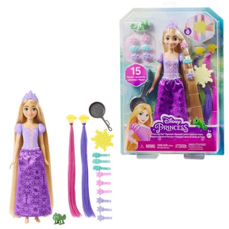 Disney Princess Rapunzel Feature Hair Docka