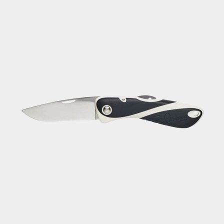 AQUATERRA KNIFE - plain blade - corkscrew - black / white