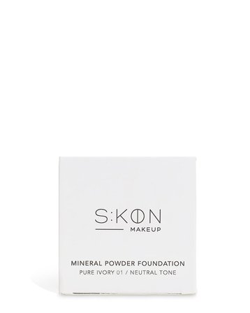 Skøn Skincare Mineral Powder Foundation Pure Ivory 01 Neutral, Makeup, Ansigt, Foundation