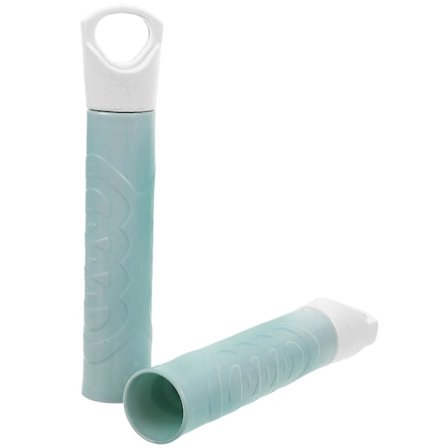 2 stk. Kosteskaft Håndtag Grib Moppe Håndtag Endestykker Tørresnor Pind Udskiftningshoved Muffe