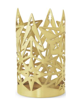 Ljuslykta Ø8 Cm Förgylld Home Decoration Christmas Decoration Christmas Accessories Guld Rosendahl