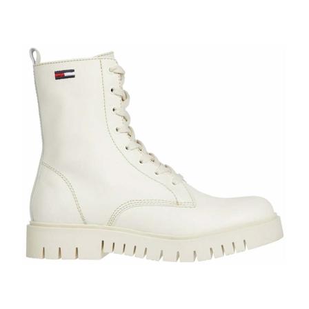 Tommy Jeans Ankle Laarzen , Wit , Dames , Maat: 38 EU