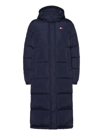 Tommy Jeans Tjw Alaska Long Puffer Ext Marinblå