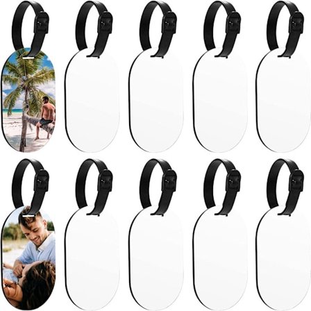 Blankt bagagemærke Identificer etiket A A