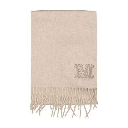 Max Mara, Scarf Beige, Dames, Maat:ONE Size