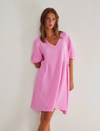 Noella Love Dress - Pink - S/M