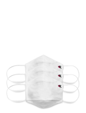 Facemasks 3-Pack White Champion