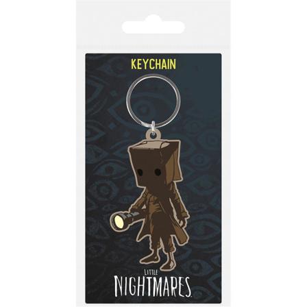 Little Nightmares Rubber Mono Nyckelring One Size Brun