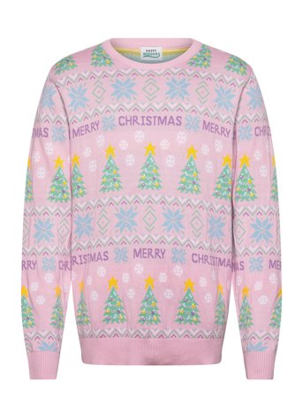 Happy Seasons | The Pinkish Christmas Sweater | XXL