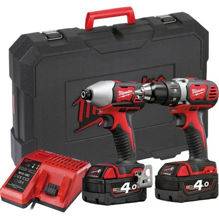 Milwaukee M18 BPP2D-402C Verktøypakke, Maskiner