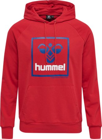 Hummel Men's Hmlisam 2.0 Hoodie Men long-sleeved sweaters Red XL