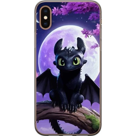 Yhteensopiva Puhelinkuori Apple iPhone X Kuinka kouluttaa lohikäärmeesi