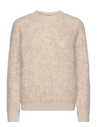 Mmgisla Hairy Knit Beige MOS MOSH