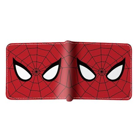 Marvel Deadpool Spiderman Super Sankari Kolikkopussi PU Lompakko Lapsille Pojat Tytöt Piirretty Kortti Taittuva Henkilökortinpidike Lompakko Lahja {Db