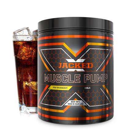 PWO - 800 g - Cola - Jacked Muscle Pump - Pre workout, Prestationshöjare, Kosttillskott, Prestationshöjare & PWO, Pump