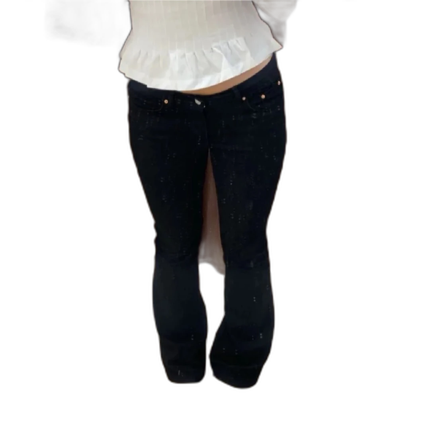 Svarta bootcut jeans från Gina Tricot