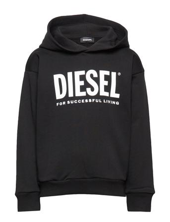 Sdivision-Logo Over Sweat-Shirt Black Diesel