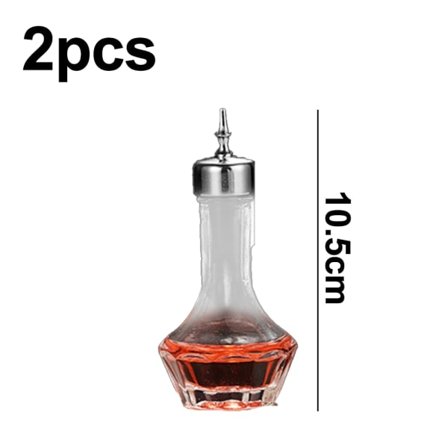 Bittersflaska Glas Dash Flaska Professionellt Barverktyg