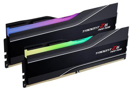 G.SKILL 256GB (4 x 64 GB) DDR5 6000MHz CL36 1.25V Trident Z5 NEO RGB Black