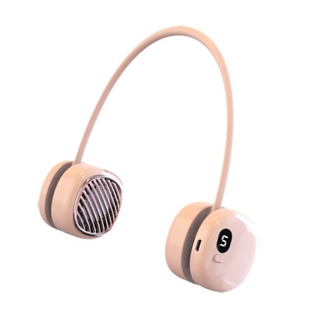 Effektiv nackfläkt Halsmonterad fläkt Bärbar nackluftkylare för sport och resor