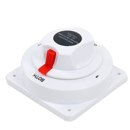 12-36V veneen akun valitsin MOLEMPIIN/Pois kaksoisakun erotinvalitsin kytkin