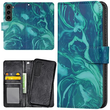 Samsung Galaxy S23 - Plånboksfodral/Skal Marmor