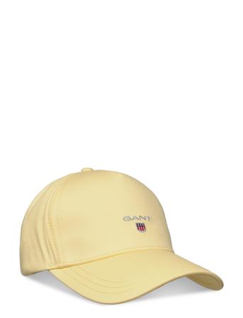 Original Shield Cap Accessories Headwear Caps Gul GANT*Betinget Tilbud